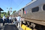 Arrow III Cab Car # 1483 leads NJT Train # 416 into the depot 